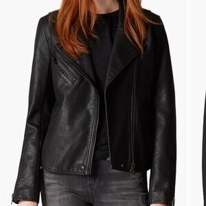 blank nyc black faux leather jacket